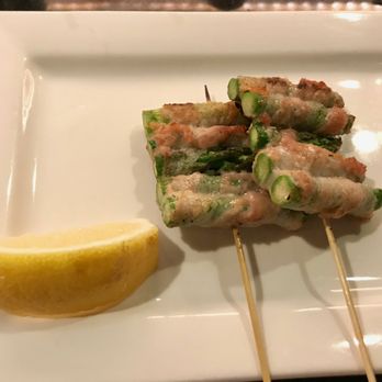 Nanban-Kan - Asupara maki (asparagus wrapped with pork). A maybe - Japanese Near Me - Los Angeles, California Nanban-Kan - Asupara maki (asparagus wrapped with pork). A maybe - Japanese Near Me - Los Angeles, California