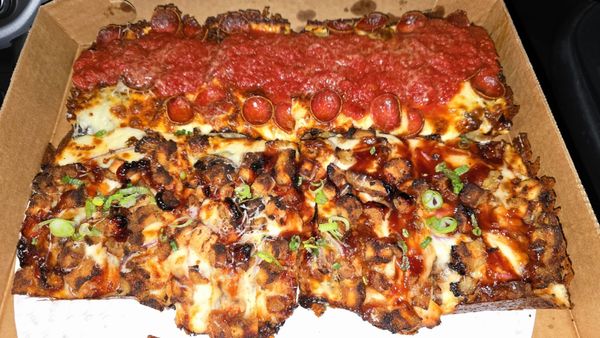 A Guy & His Pie Detroit Style Pizza by null