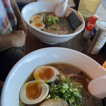 Menya Rui - Shoyu ramen with aromatic chicken oil. Topped with pork shoulder chasyu, menma, scallion, and nori - Ramen Near Me - St. Louis, Missouri Menya Rui - Shoyu ramen with aromatic chicken oil. Topped with pork shoulder chasyu, menma, scallion, and nori - Ramen Near Me - St. Louis, Missouri