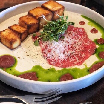 M's Pub - Beef Carpaccio - New American Near Me - Omaha, Nebraska M's Pub - Beef Carpaccio - New American Near Me - Omaha, Nebraska