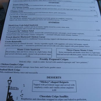 Cafe Orleans - Menu - July 2008 - Cajun/Creole Near Me - Anaheim, California Cafe Orleans - Menu - July 2008 - Cajun/Creole Near Me - Anaheim, California