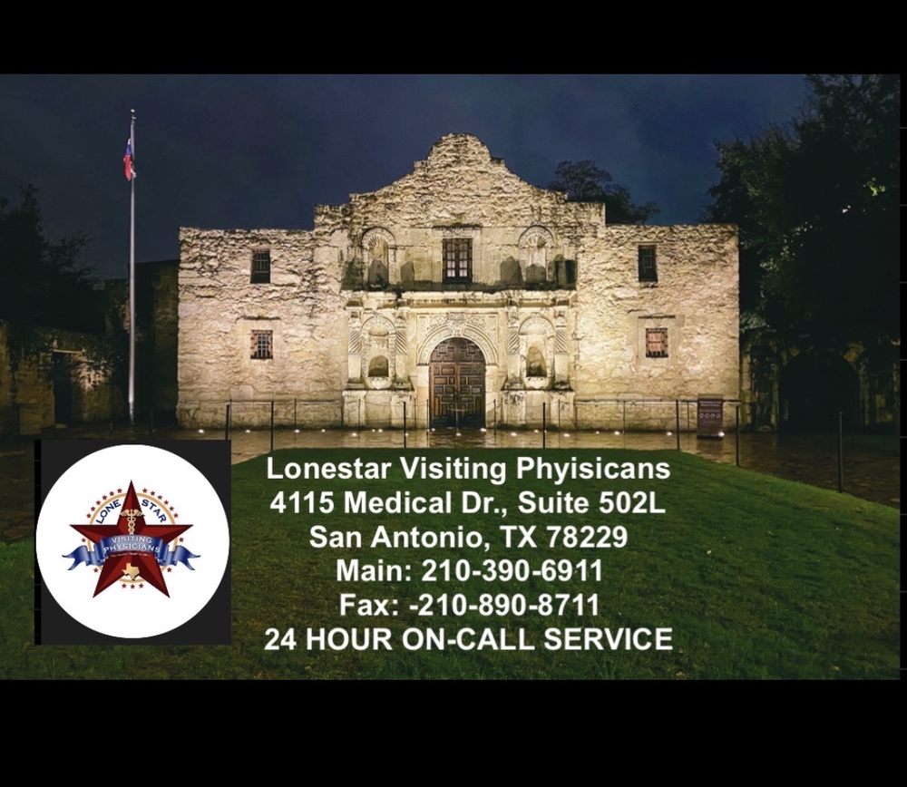 LONE STAR VISITING PHYSICIANS Updated May 2024 4115 Medical Dr, San
