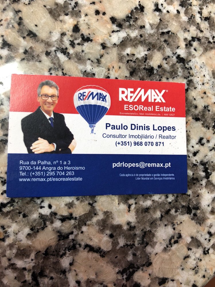 REMAX ESOREAL ESTATE R. da Palha 13, Angra do Heroísmo, Portugal