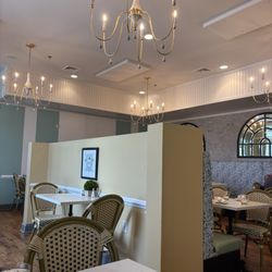 Inside the restaurant