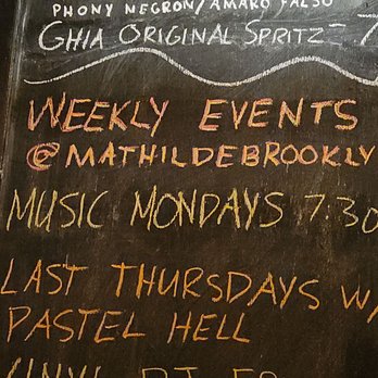 Mathilde - Bars Near Me - Brooklyn, New York