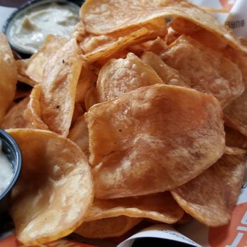 1st RND - My friend ordered the wings and kettle chips. He took them home. - Sports Bars Near Me - Edmonton, Alberta 1st RND - My friend ordered the wings and kettle chips. He took them home. - Sports Bars Near Me - Edmonton, Alberta