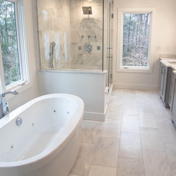 Tobin Construction - a bathtub in a bathroom - General Contractors Near Me - Raleigh, North Carolina Tobin Construction - a bathtub in a bathroom - General Contractors Near Me - Raleigh, North Carolina