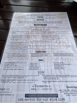 Menu photo 4 Fireside Pizza Cafe Palm Harbor, FL