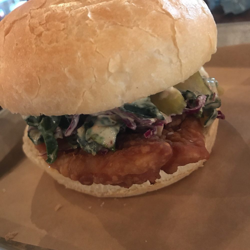 Nomad Eatery - Fish Sandwich - New American Near Me - South Jordan, Utah