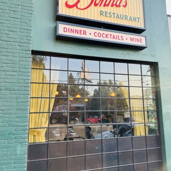 Donna's - Front of Restaurant - Italian Near Me - Los Angeles, California Donna's - Front of Restaurant - Italian Near Me - Los Angeles, California