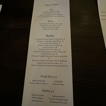 Prusik - Menu - New American Near Me - Leavenworth, Washington Prusik - Menu - New American Near Me - Leavenworth, Washington