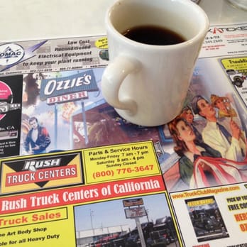 Ozzie's Diner - Ozzie's Diner in L.A. has really good coffee. - Diners Near Me - Commerce, California