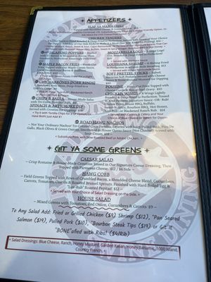 Menu photo 2 Road Hawg BBQ Swine Dining Gorham, NH