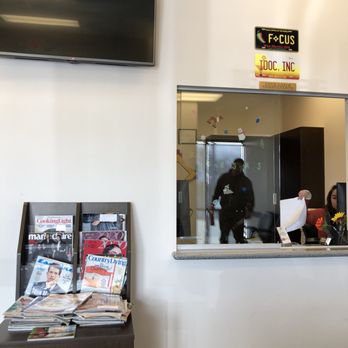 Eyemart Express - Front desk in Dr. Corwin, Optometrist's Office. - Eyewear & Opticians Near Me - Santa Fe, New Mexico