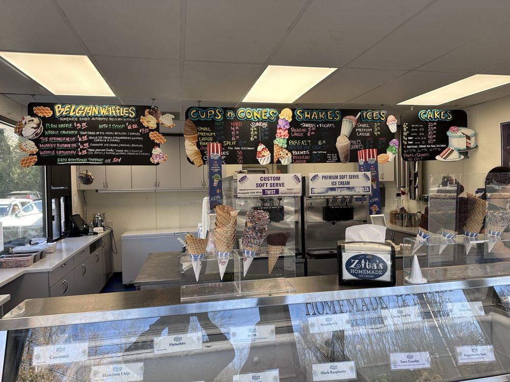 Zita’s Homemade Ice Cream Logo