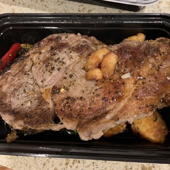 Pinstripes - Cast iron ribeye steak - Bowling Near Me - San Mateo, California Pinstripes - Cast iron ribeye steak - Bowling Near Me - San Mateo, California