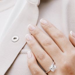 Perfect manicure! Simple, clean, and elegant Perfect manicure! Simple, clean, and elegant