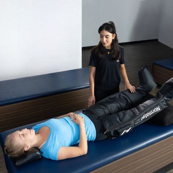 StretchLab - Boost circulation and speed up muscle recovery with Normatec compression therapy boots at StretchLab. - Fitness & Instruction Near Me - Baton Rouge, Louisiana StretchLab - Boost circulation and speed up muscle recovery with Normatec compression therapy boots at StretchLab. - Fitness & Instruction Near Me - Baton Rouge, Louisiana