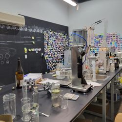 Matchbook Distilling - The mixing room.
