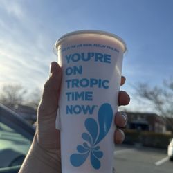 Tropical Smoothie Cafe - 24oz sunrise sunset smoothie (free birthday reward)