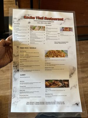 Menu photo 2 Kacha Thai Hopewell, VA Menu photo 2 Kacha Thai Hopewell, VA