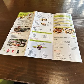 The Toss Up - Menu - Salad Near Me - Gardena, California