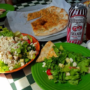 PizzaPlace - Chopped pasta salad and foccacia bread at Pizzaplace - Pizza Near Me - Westerly, Rhode Island
