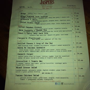 Jasper's Taphouse + Kitchen - New American Near Me - New York, New York Jasper's Taphouse + Kitchen - New American Near Me - New York, New York
