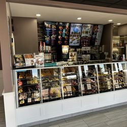 Winchell's Donut House - Doughnut counter and cashier