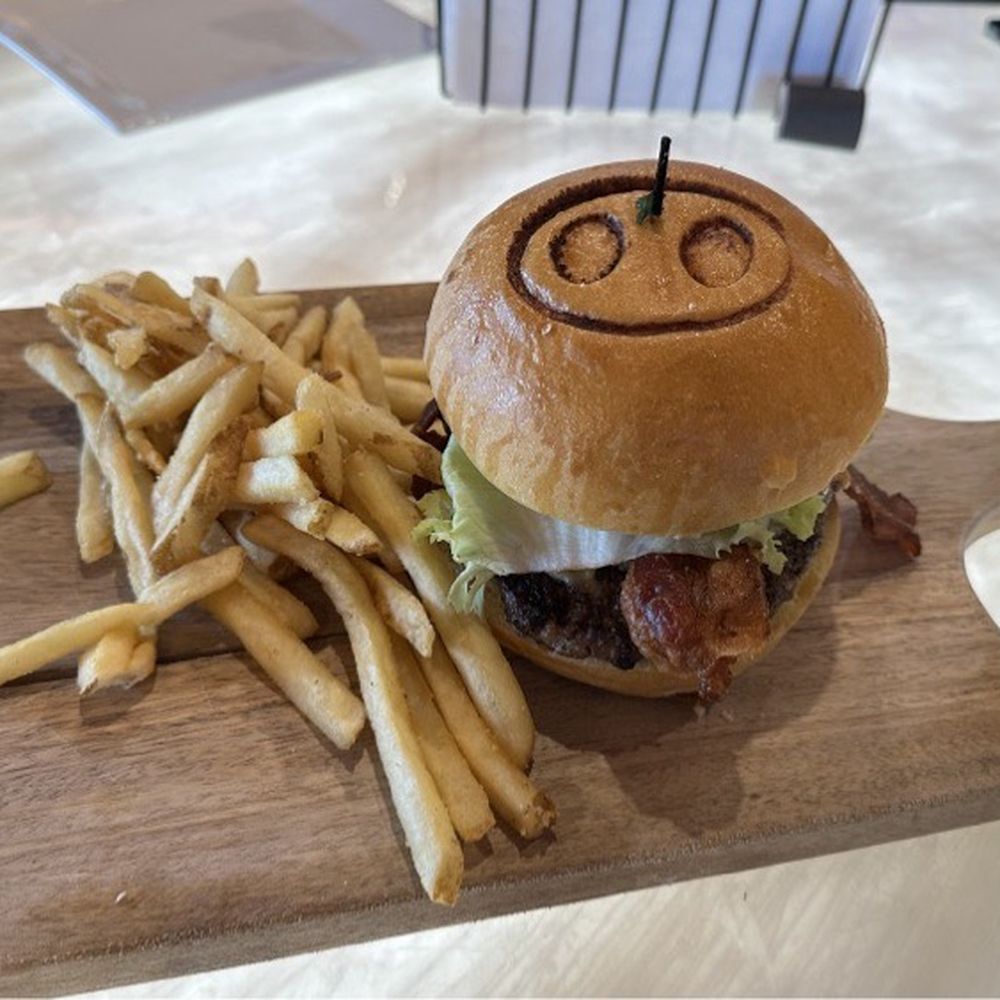 Flying Pig Tavern and Tap - Blue cheese burger - Burgers Near Me - Limerick, Pennsylvania Flying Pig Tavern and Tap - Blue cheese burger - Burgers Near Me - Limerick, Pennsylvania