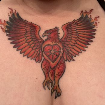 Marek Tattoo Studios - Actual tattoo on day 2. With non-scented baby moisturizer. - Tattoo Near Me - Tucson, Arizona