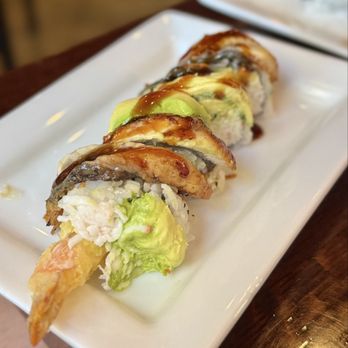 EAT'S SUSHI - DRAGON ROLL - Sushi Bars Near Me - Costa Mesa, California EAT'S SUSHI - DRAGON ROLL - Sushi Bars Near Me - Costa Mesa, California