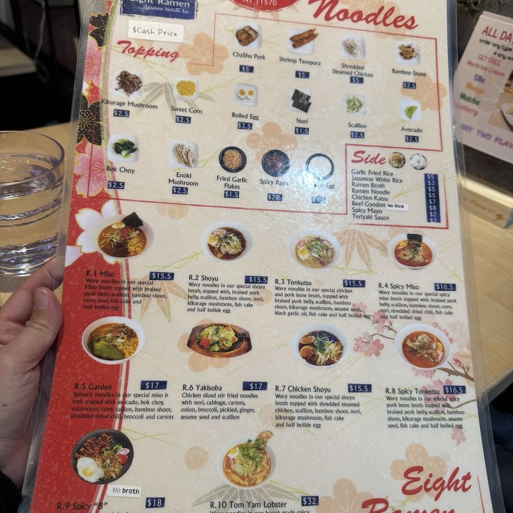 8 Ramen - Menu - Ramen Near Me - Rockville Centre, New York