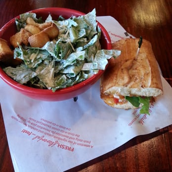 Newk's Eatery - Half Italian and Caesar salad - Pizza Near Me - Jacksonville, Florida