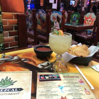 El Mezcal Mexican Restaurant Ocala - House Lime Margarita on the rocks - Mexican Near Me - Ocala, Florida