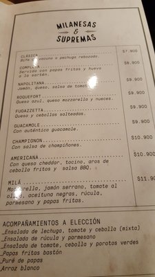Menu photo 6 Milá Resto Santiago, RM Menu photo 6 Milá Resto Santiago, RM