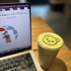 Matcha Panda Cafe - Roasted Oolong with Matcha Cloud