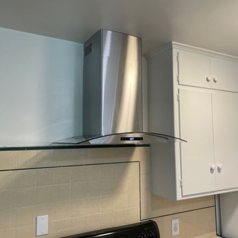 Skilled Handyman - Range Hood Install After - Handyman Near Me Skilled Handyman - Range Hood Install After - Handyman Near Me