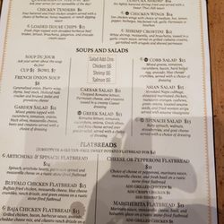 Heritage Springs Country Club - Menu pg 3 January 2024
