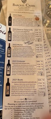 Barons Creek Vineyards Tasting Room McKinney by null