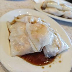 Tin's Teapot Bistro - Rice Noodles Roll with Shrimp