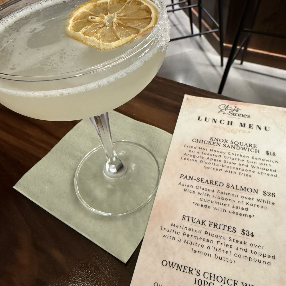 Sticks N Stones - Lemon drop - Cocktail Bars Near Me - Hoover, Alabama Sticks N Stones - Lemon drop - Cocktail Bars Near Me - Hoover, Alabama