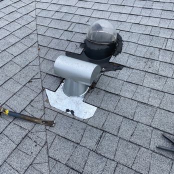 Above All Roofing - New vent cover - Roofing Near Me