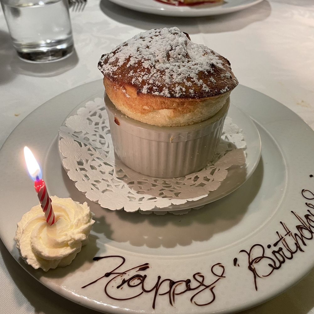 Le Crocodile Restaurant - Grand Marnier Soufflé - French Near Me - Vancouver, British Columbia Le Crocodile Restaurant - Grand Marnier Soufflé - French Near Me - Vancouver, British Columbia