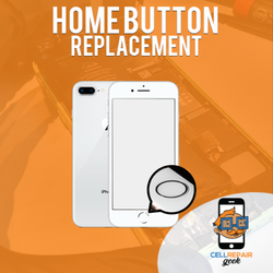 Cell Repair Geek - Home button replacement can be done here! We can have this fixed for you today!
