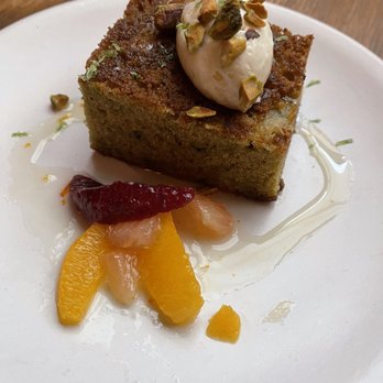 Aba - Pistachio Cake - Mediterranean Near Me - Chicago, Illinois