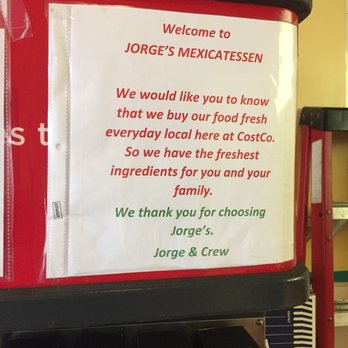 Jorge's Mexicatessen - Mexican Near Me - Encinitas, California