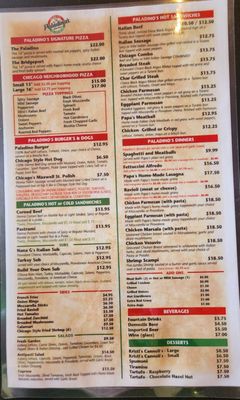 Menu photo 4 Paladino's Italian Eatery Apache Junction, AZ Menu photo 4 Paladino's Italian Eatery Apache Junction, AZ