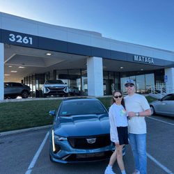 Mataga GMC - Congratulations on your 2024 Cadillac CT4-V Series! Thank you for choosing us at Mataga of Stockton! #HappyCadillacOwners #LivingTheDream