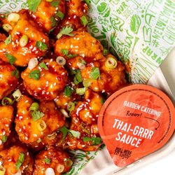 Garden Catering - Toss your nuggs in Thai-Grrr sauce....Some like it hot